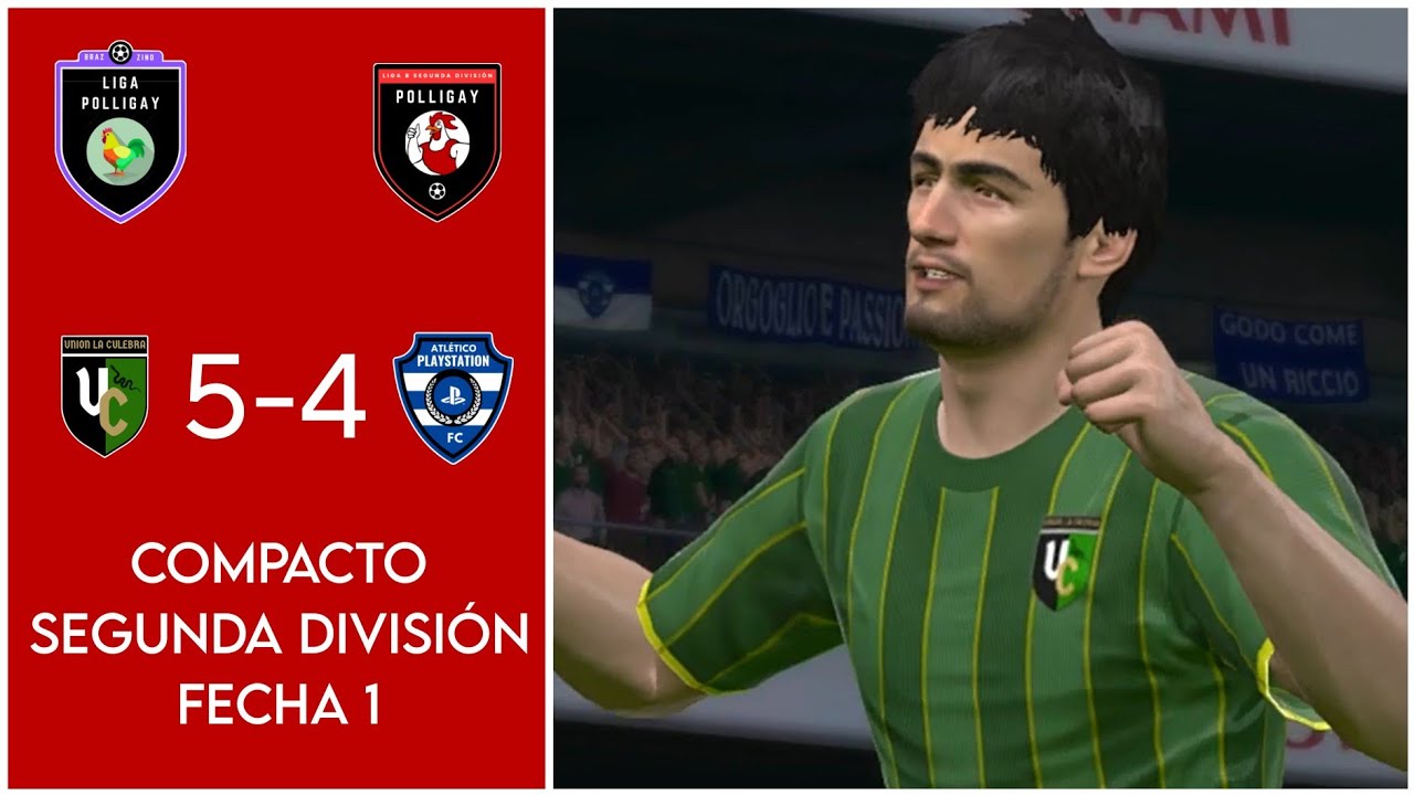 Unión la Culebra 5-4 Atlético PlayStation II Liga Polligay B, Fecha 1