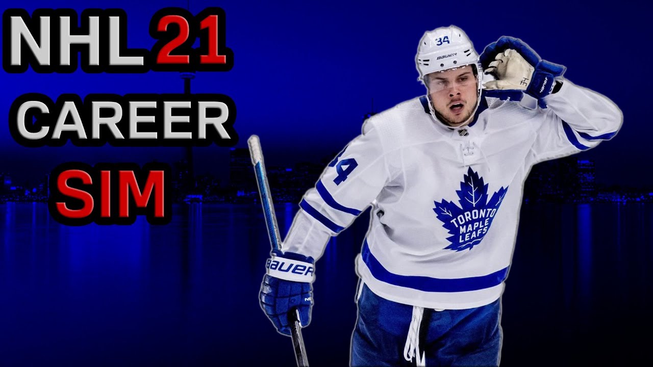 Auston Matthews Career Simulation NHL 21! Full Career Sim Toronto Maple Leafs NHL 2021