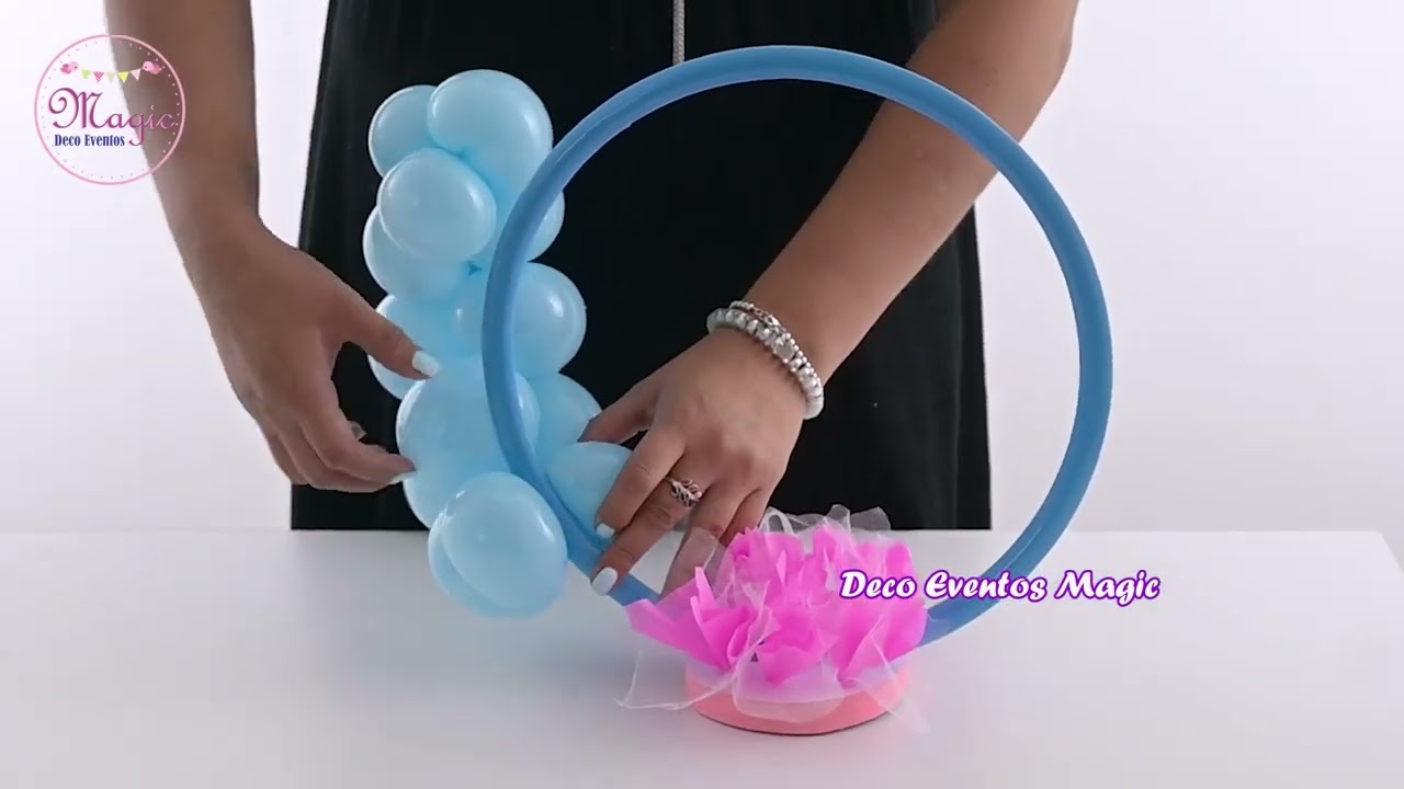 3 ideas fáciles para decorar con globos 🎈para Bautizo🕊️🕊️