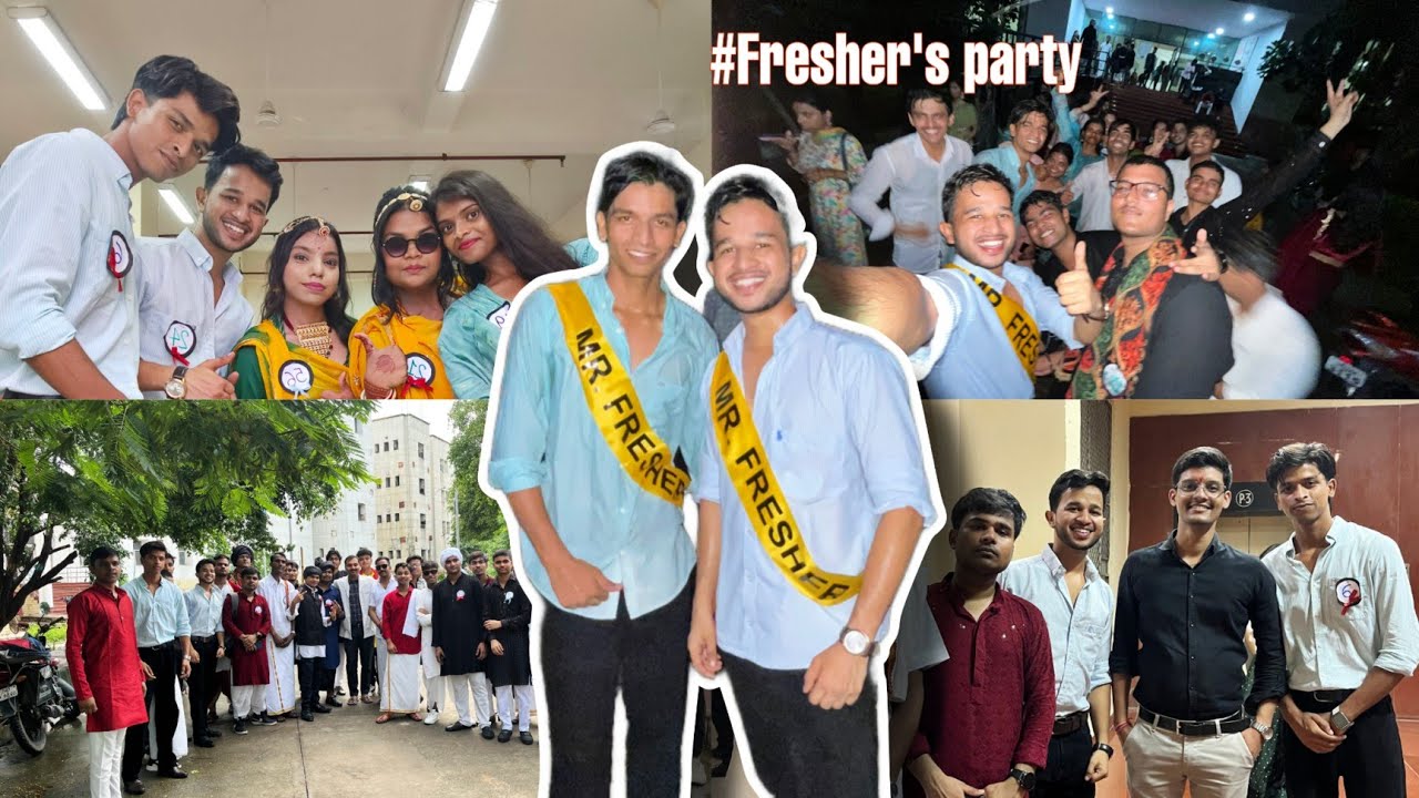Fresher's party vlog 2k24 🪩🕺🏼🥂