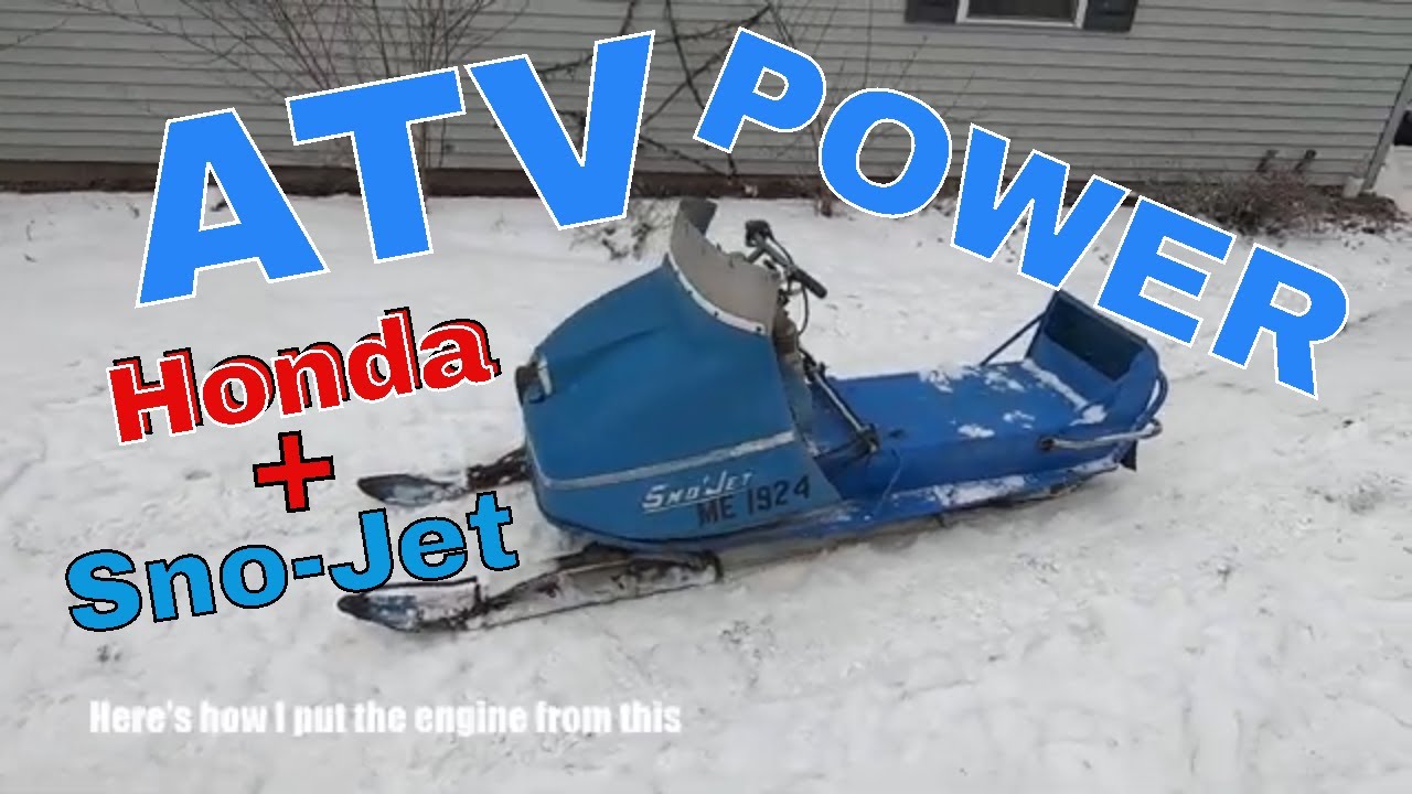 4 Stroke Sno-Jet Part 2: Enigne - Snowmobile/ATV adaptation