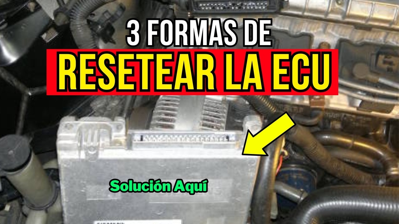 3 Formas F&aacute;ciles de Resetear la computadora del auto