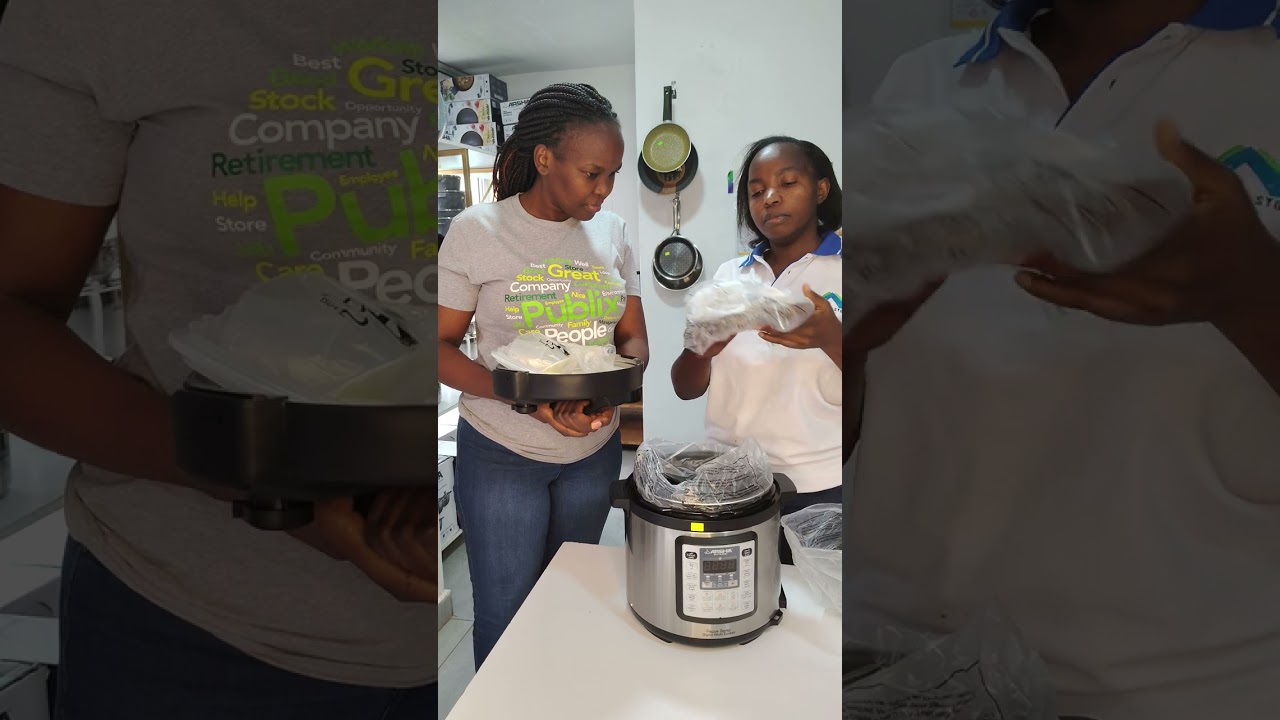 The Arshia digital pressure cooker (Double pot)