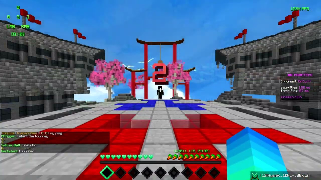 normal vs jitter vs butterfly click in sumo