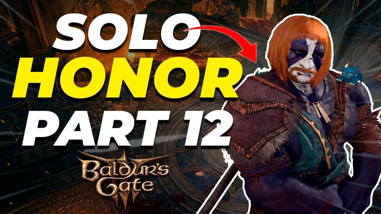 ⚔️CerberuX Juega BG3 | RUN Solo Honor Parte 12 | Try 04| Sigilfredo IV APLASTANDO el UNDER DARK