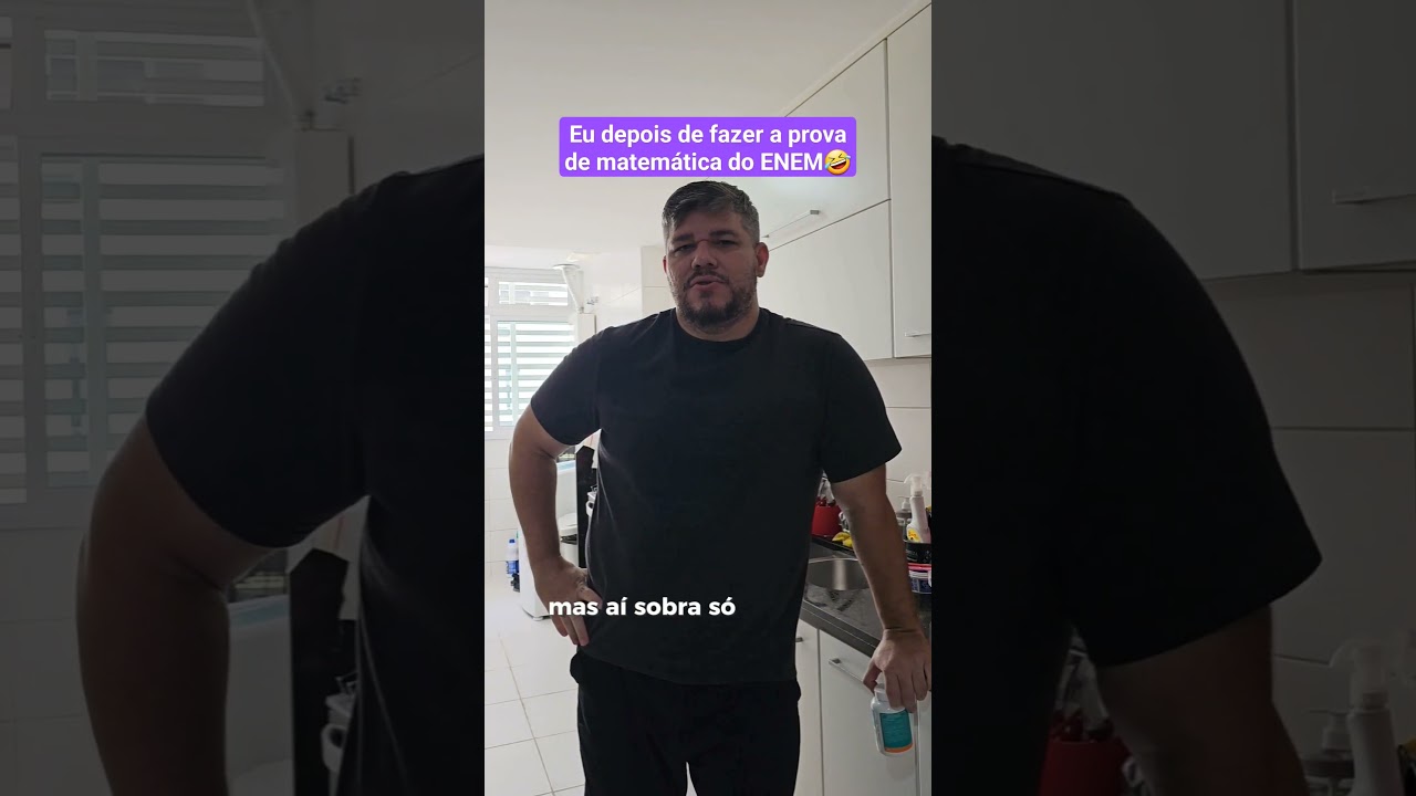Prova do ENEM no dia a dia 🤣🤣 #enem