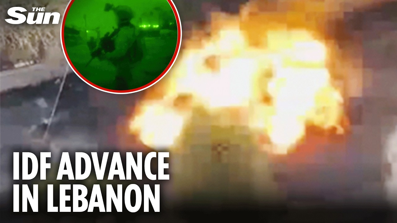 Israel blitzes southern Lebanon as troops move in on the ground to ‘finish off Hezbollah’