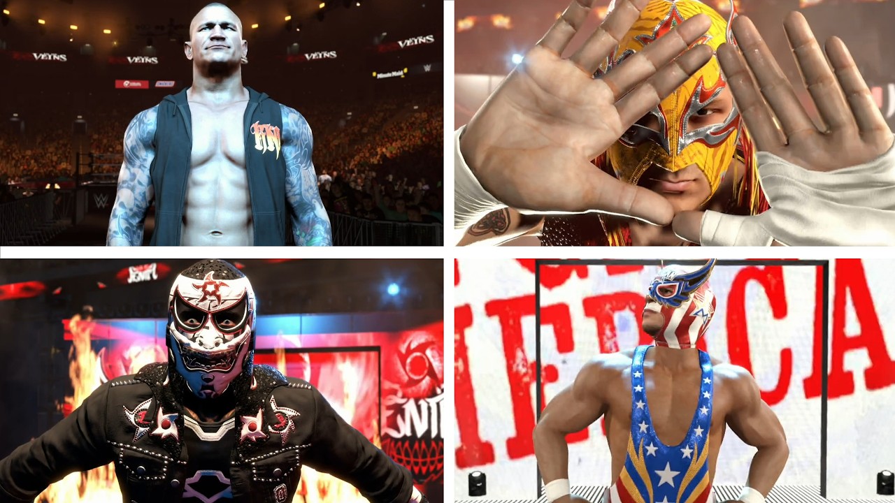 Выходы на ринг в WWE 2K26: Рэнди Ортон, Пента, Рэй Феникс, Сами Зейн и Оригинальный Эль Гранде Ам...