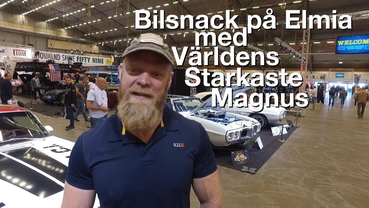 Bilsnack med världens starkaste man!