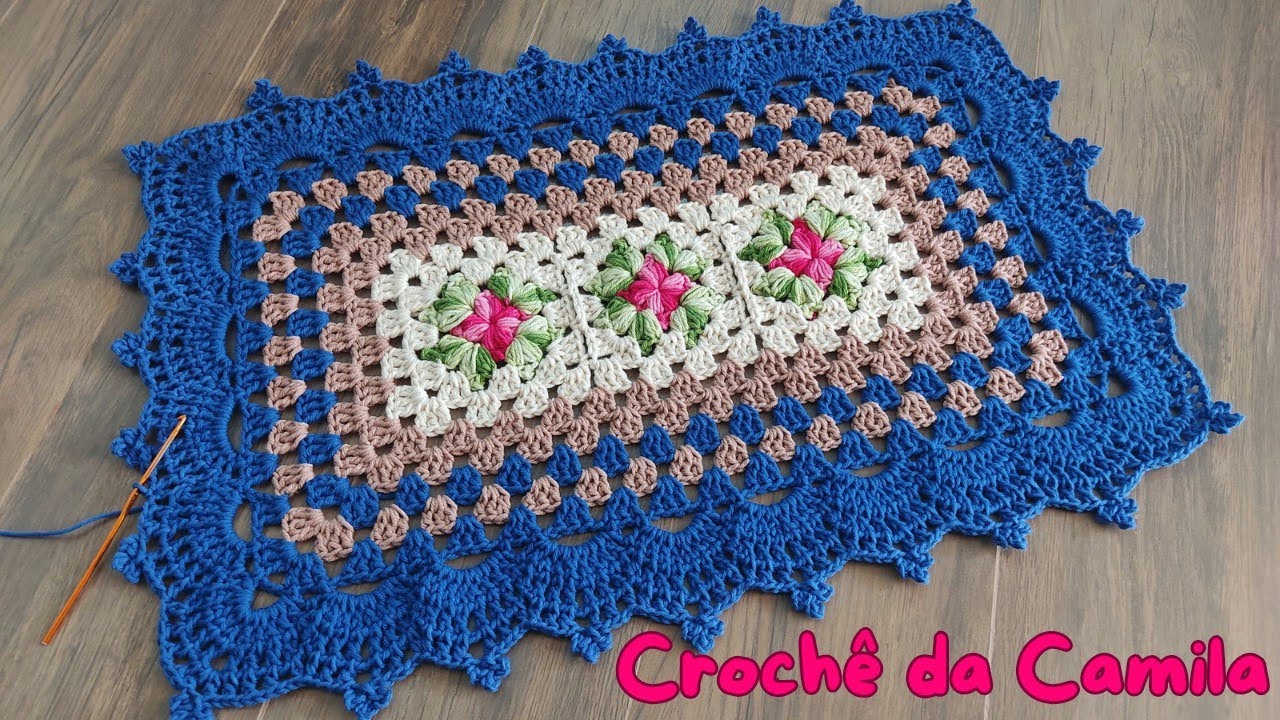 Tapete com flores Parte 3 de 3