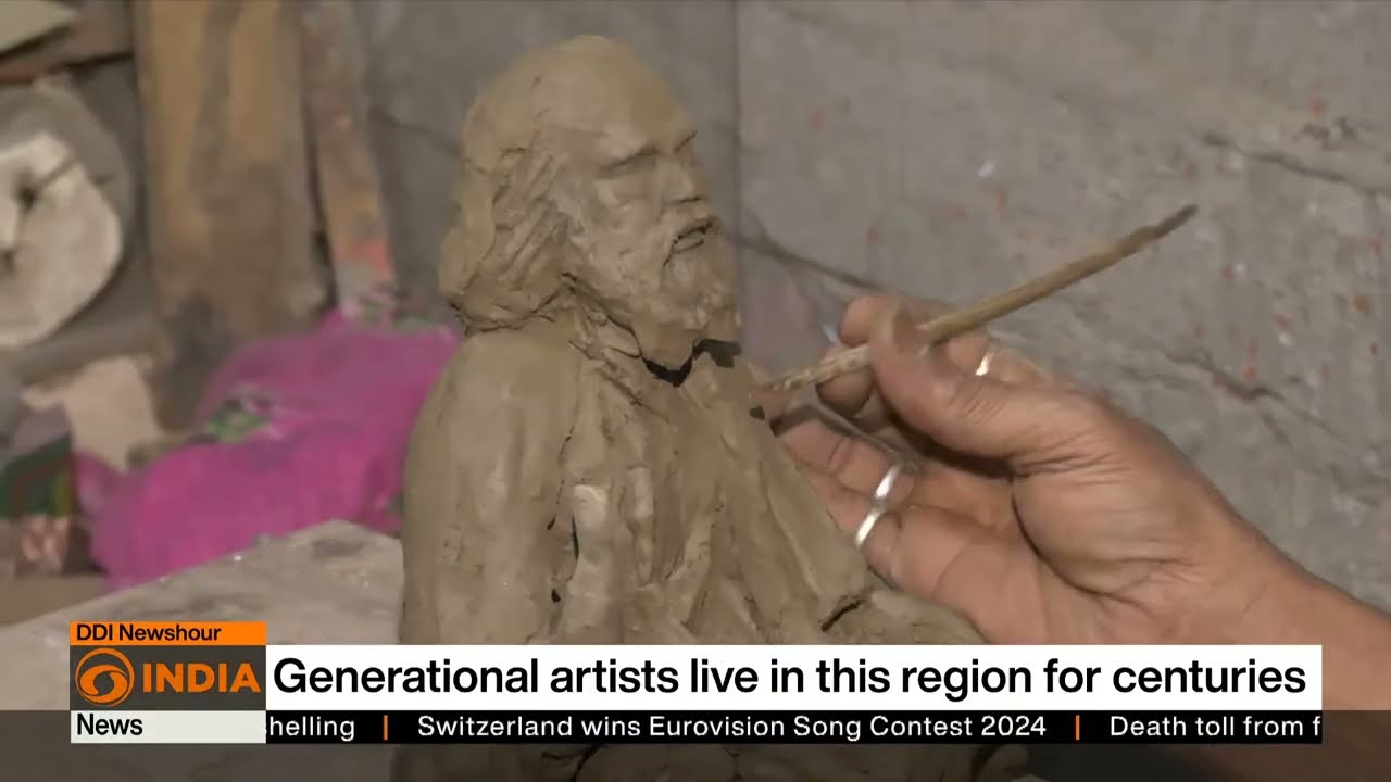 Brief tale of Clay artists of Krishnanagar | DD India News Hour