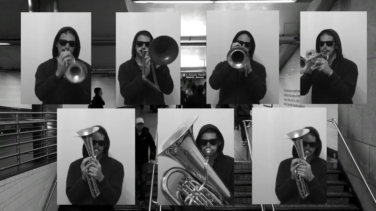 Here Comes The Hotstepper - Brass Band Cover - Dan Elson - Ini Kamoze