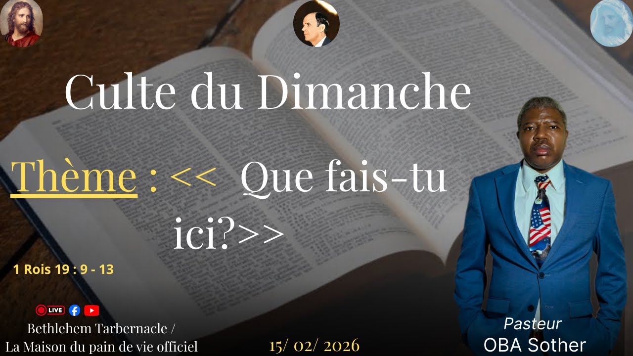 Que Fais-tu ici ? | Pasteur OBA Sother 