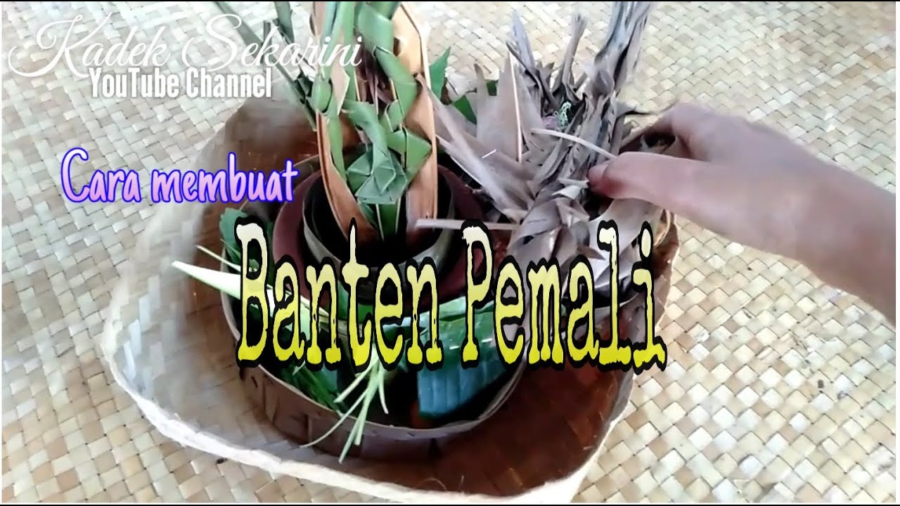 BANTEN PEMALI UTK CARU SIAP (BRUMBUN, SELEM, BARAK, PUTIH, KUNING) BALI