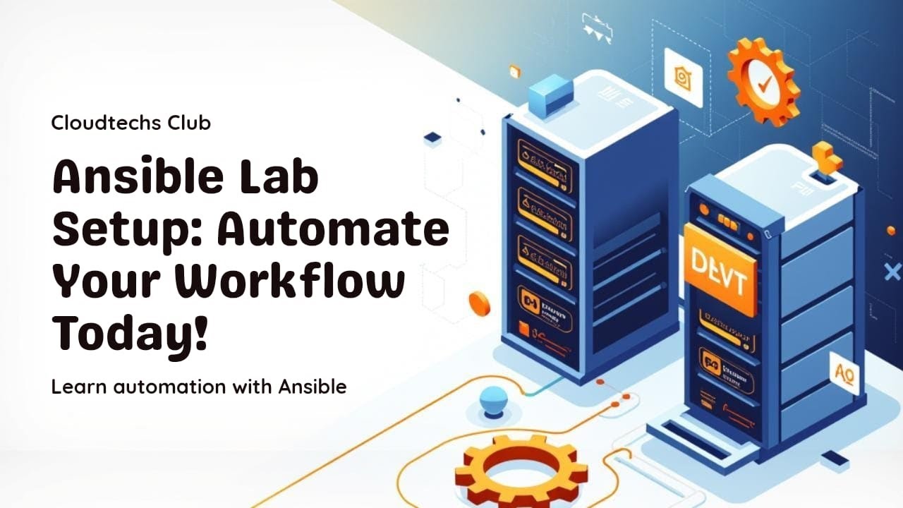 Ansible Lab Setup | DevOps Tool | Automation with Ansible #ansibletutorial #ansibletraining #ansible