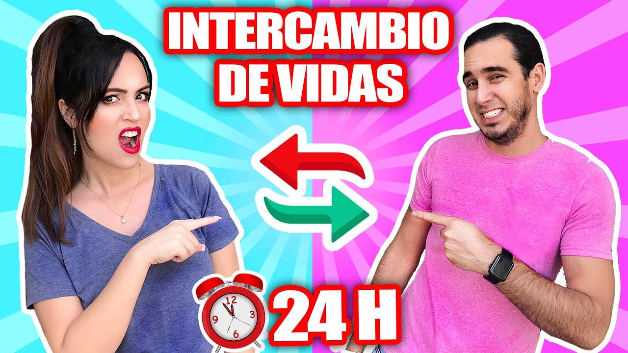 😱 INTERCAMBIO DE VIDAS por 24 HORAS 🔥 Cambio de Cuerpo con Producci&oacute;n! HaroldArtist SandraCiresArt