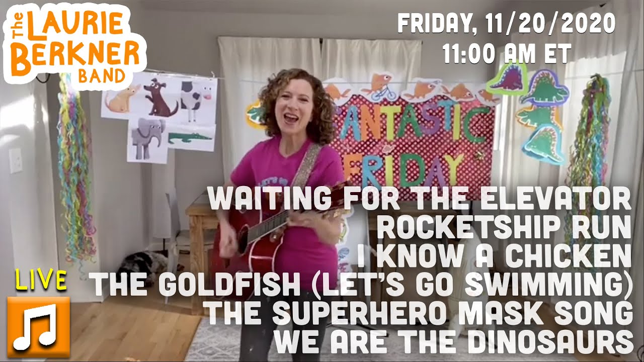 LIVE Berkner Break | Fri., Nov 20 | We Are The Dinosaurs, Waiting For The Elevator, The Goldfish