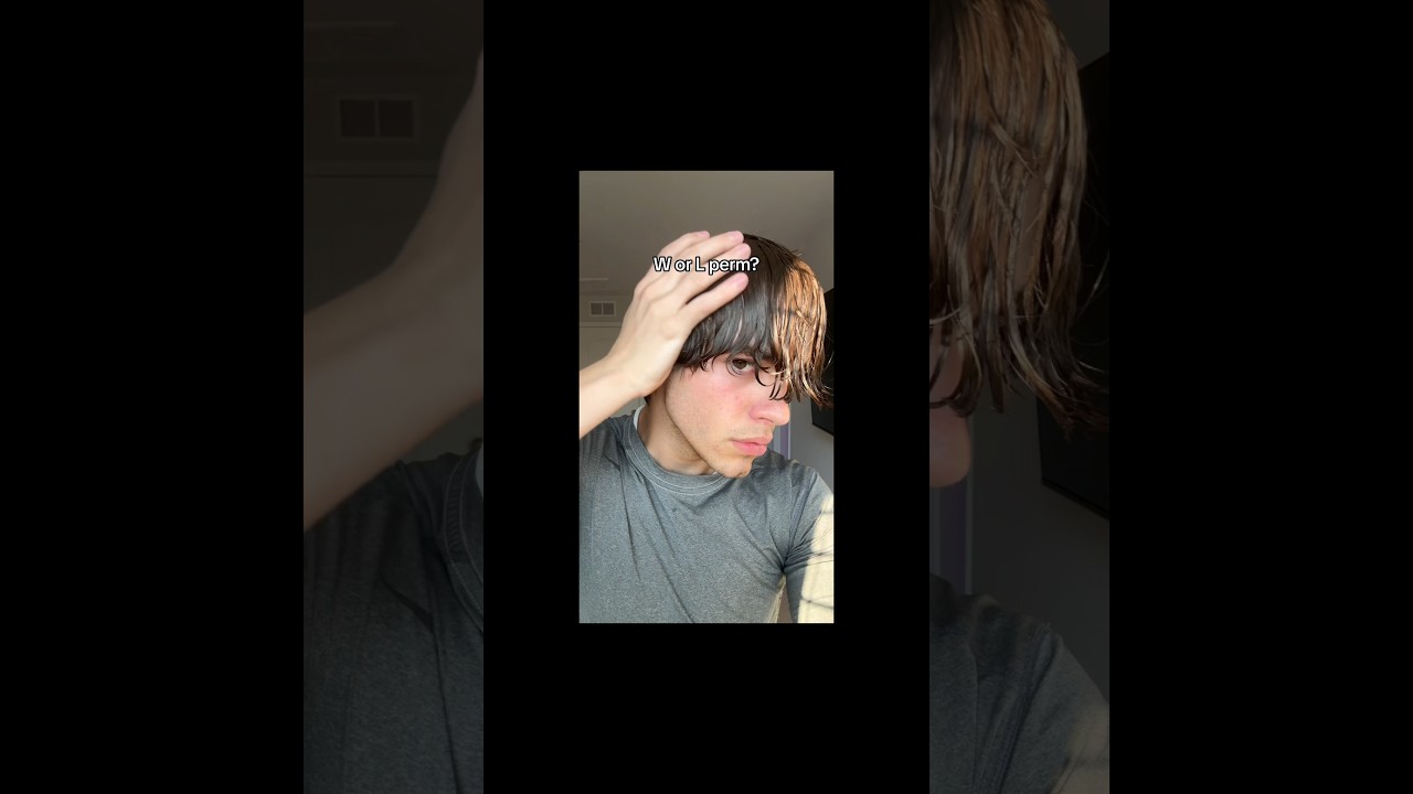 Wavy perm tutorial (Before and After) 😱
