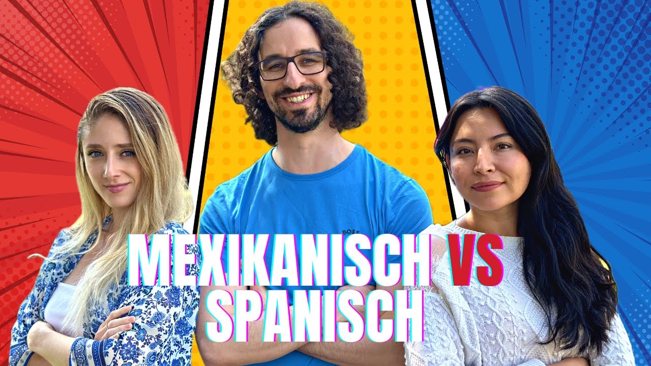 🇲🇽Mexikanisches Spanisch VS 🇪🇸 Spanisches Spanisch | Spanischer Slang mit Muttersprachlern