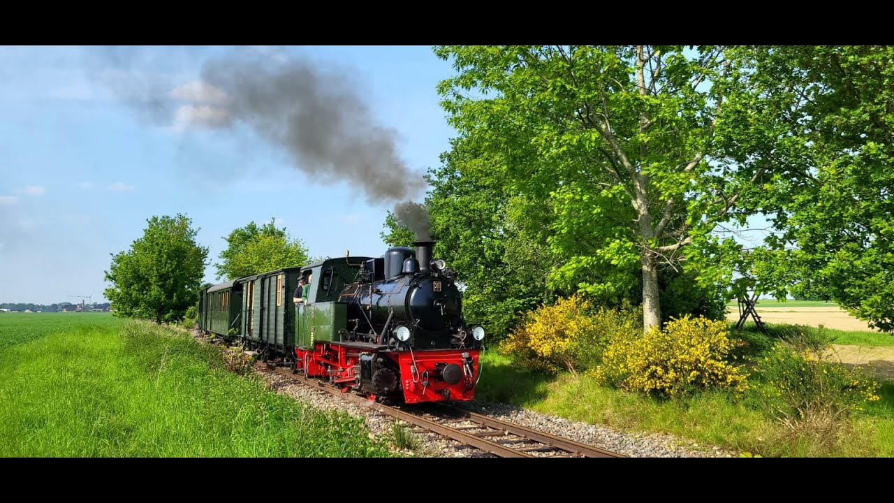 Selfkantbahn | Nachmittagsverkehr mit Dampfzug | 11-5-2024