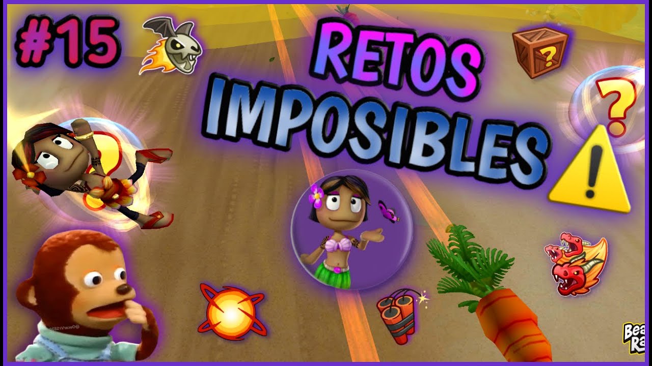 RETOS + CASTIGOS #15 - RETO imposible / Beach buggy racing 2