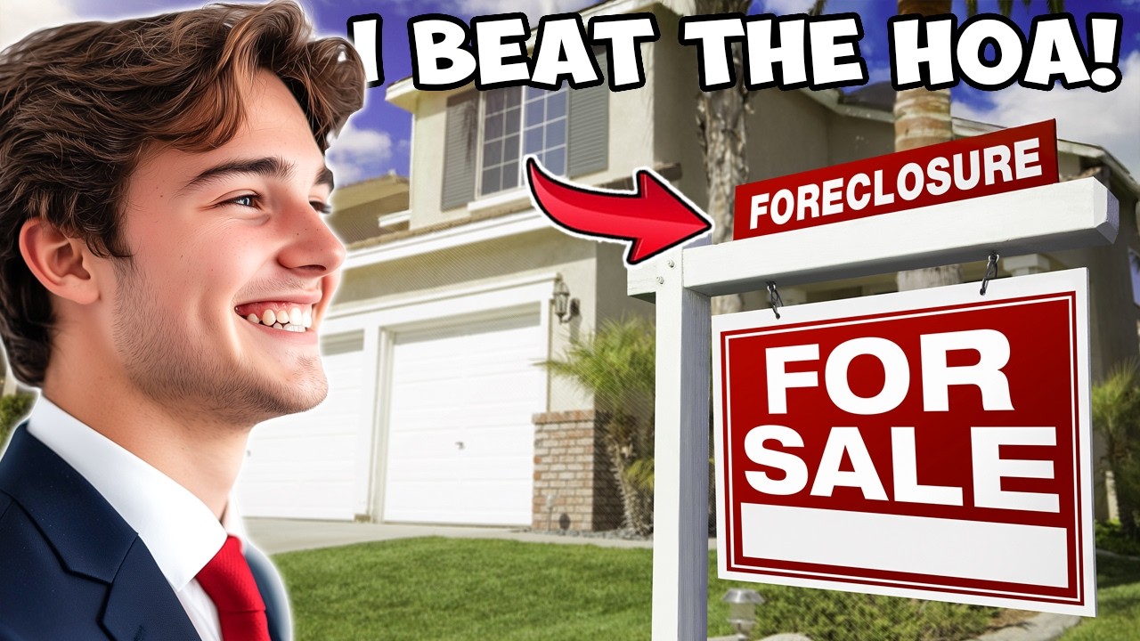 I Foreclosed on The HOA President’s House! How I GUTTED The HOA!