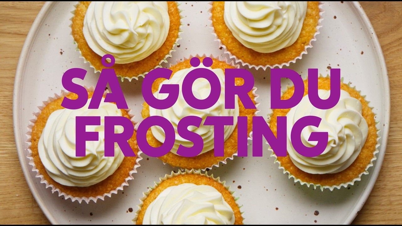 Lyckas med frosting - så gör du steg för steg! 🍰