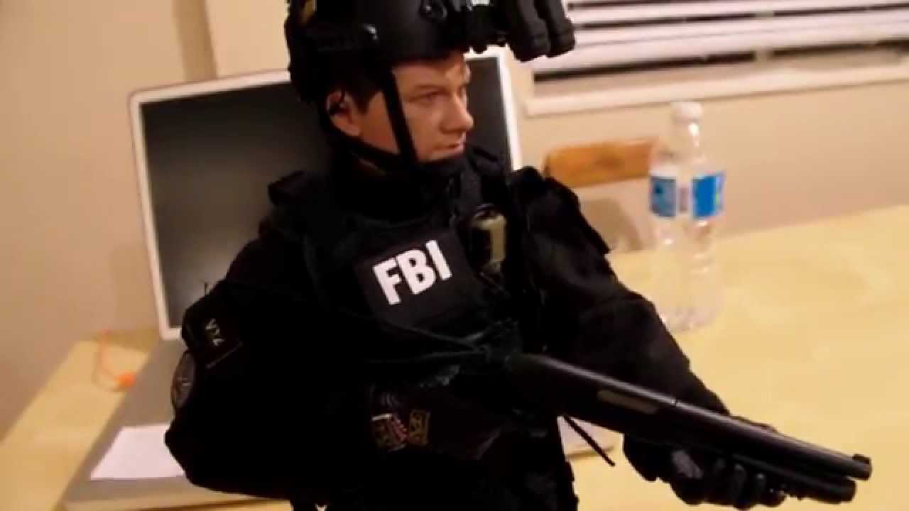 Soldier Story 1/6 FBI CIRG Figure Critical Incident Response Group Walk Around