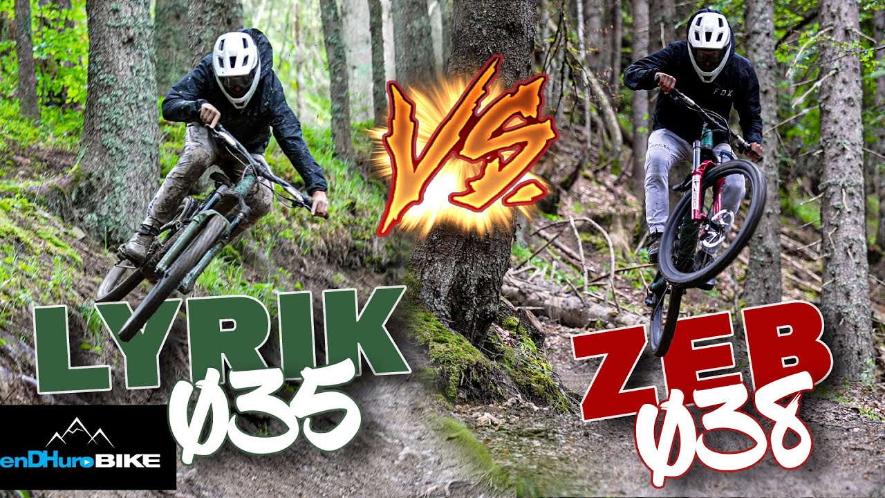 Rockshox Lyrik vs Zeb : Quel diamètre de fourche pour son VTT ?