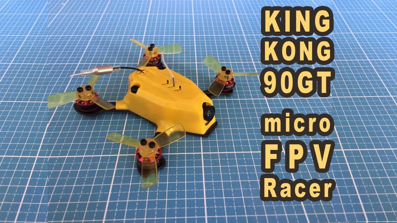KingKong 95GT micro FPV Racer 3S - unboxing - erster Flug