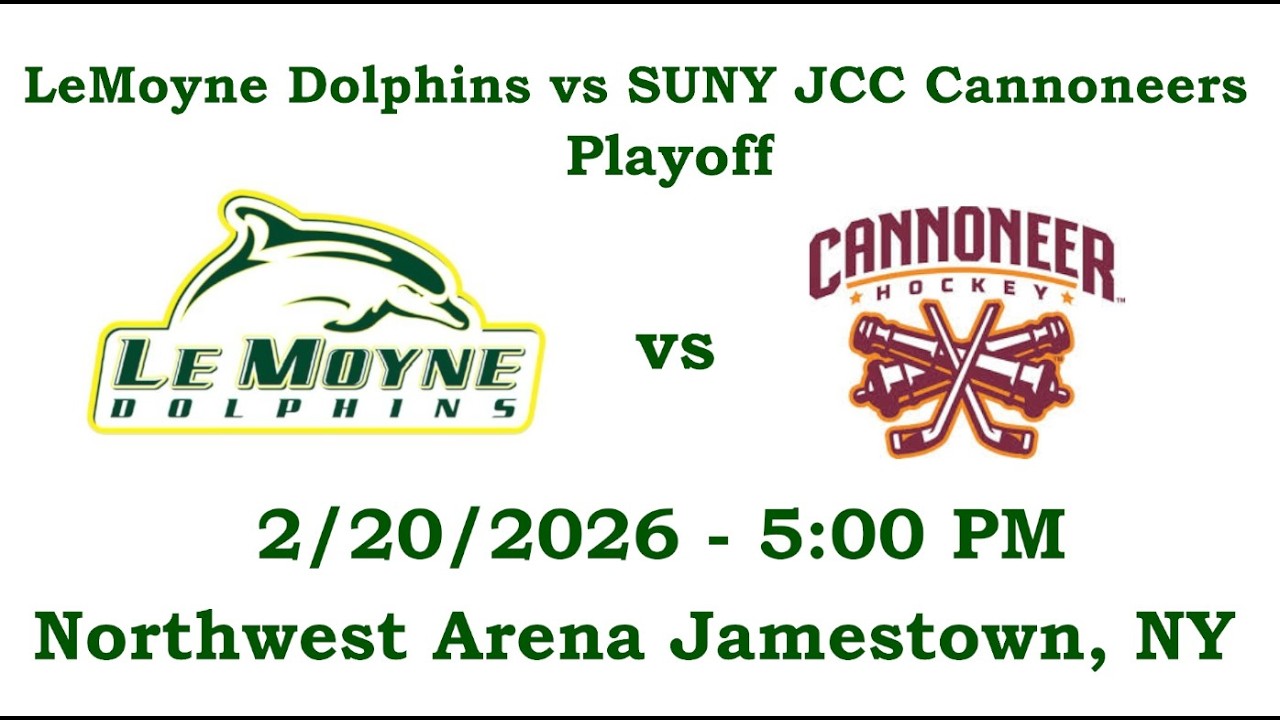 Le Moyne College Ice Hockey vs SUNY Jefferson Community College Club Hockey 2/20/2026