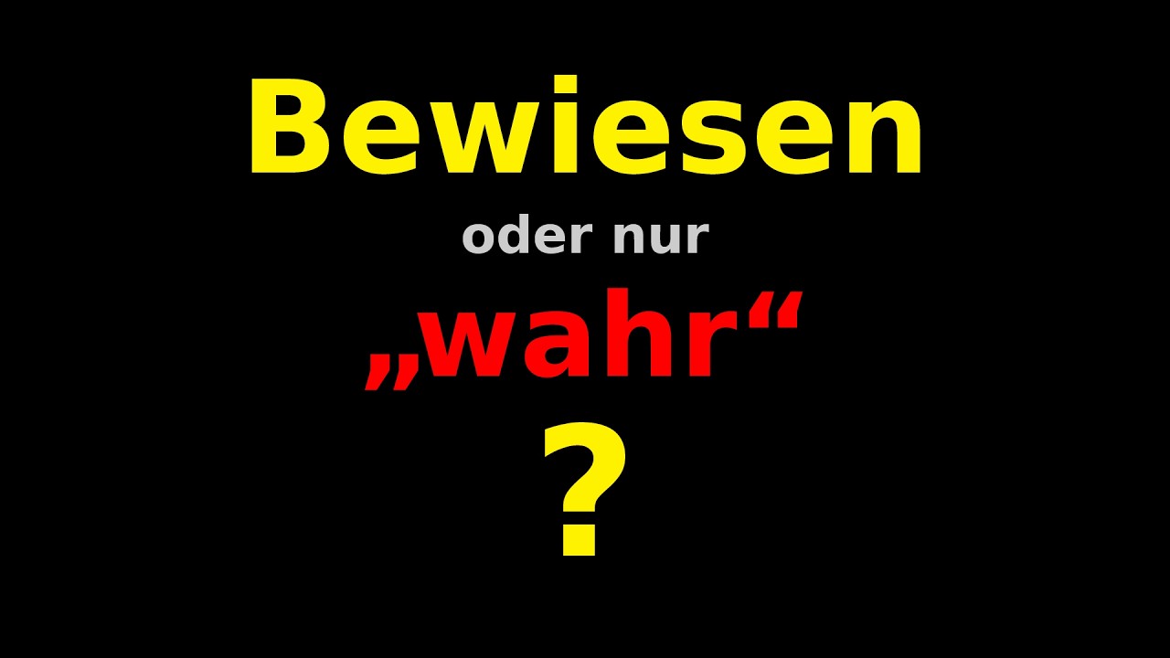 Was ist Wahrheit?