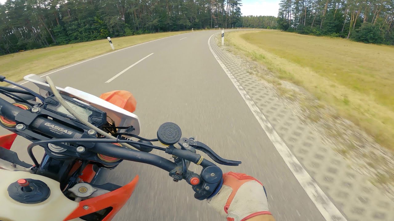 GASGAS EC 300 SUPERMOTO ONBOARD| PURE SOUND| 4K