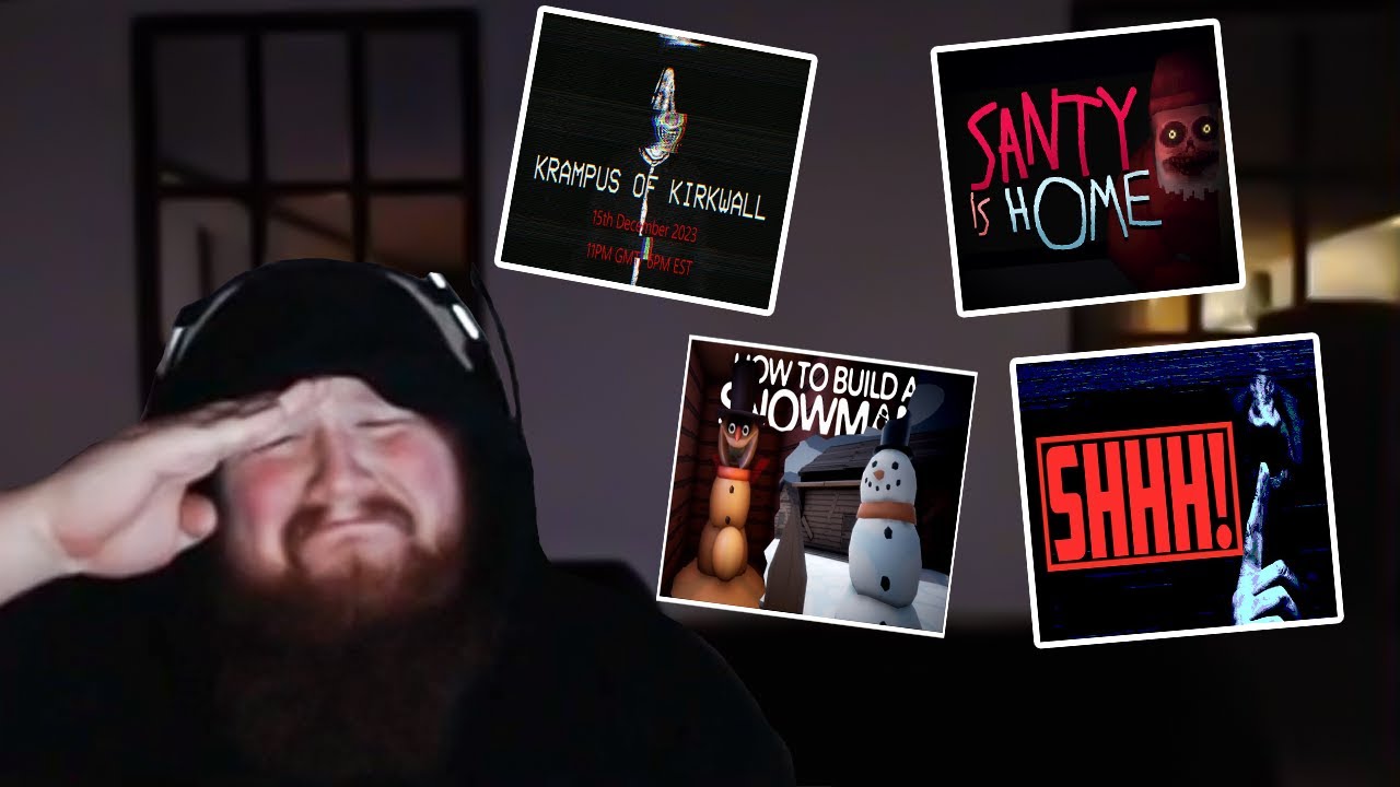 CaseOh Plays 4 Horror Games AGAIN..