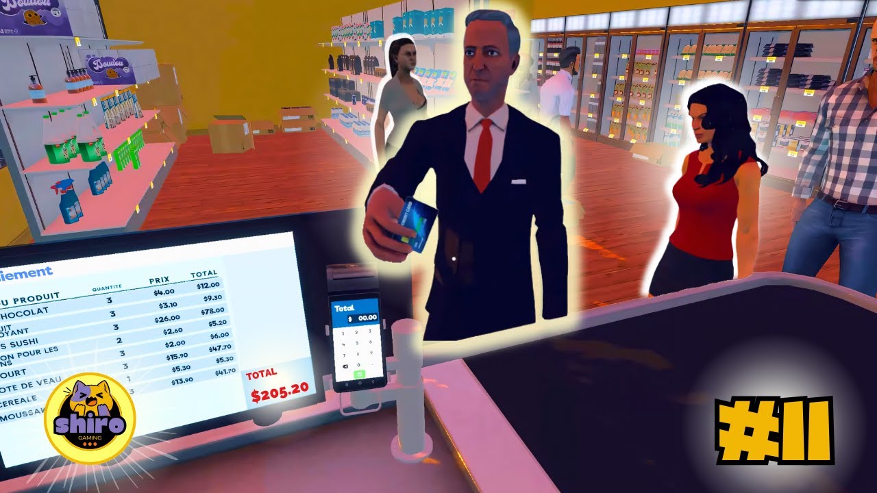 Supermarket Simulator FR #11 - Record et nouveaux produits!