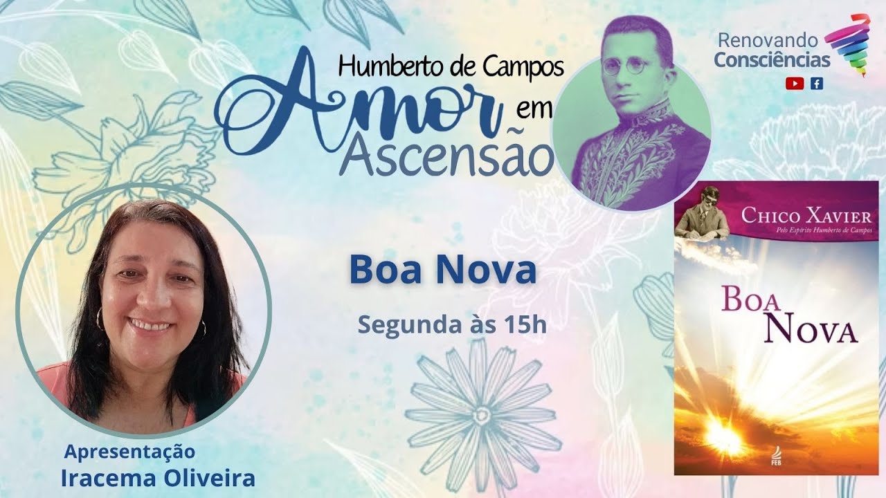 AMOR EM ASCENSÃO | BOA NOVA (Humberto de Campos/Chico Xavier) | Iracema Oliveira (SE)