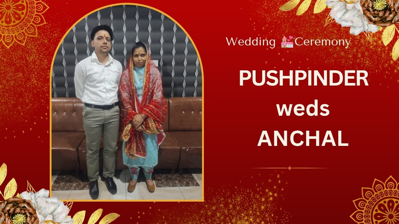 PUSHPINDER SAINI WEDS ANCHAL SAINI Wedding live by J.K Studio Mustafabad Cont :-9813354837