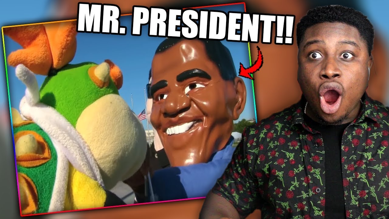 JUNIOR MEETS BARACK OBAMA! | SML Movie: The President's Chef Reaction!