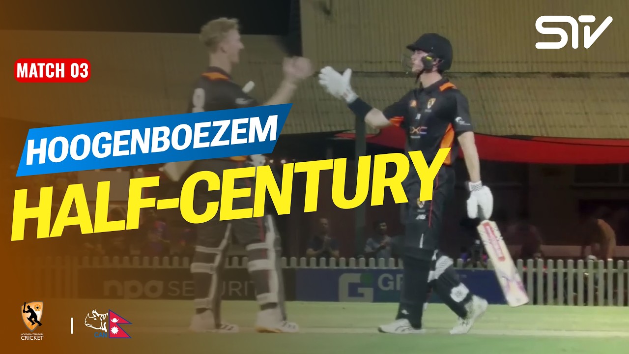 Douwtjie Hoogenboezem Hits a Brilliant 50! 🔥🏏 | NT Strike vs Nepal | Match 3 | Top End 2026 | ZP1T