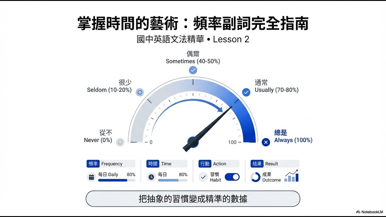 【國1下英語】L2 文法 頻率副詞