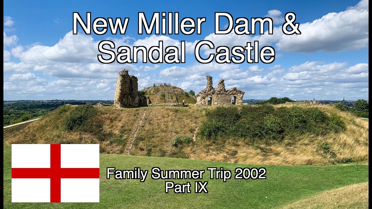 New Miller Dam & Sandal Castle, Wakefield, UK   4K