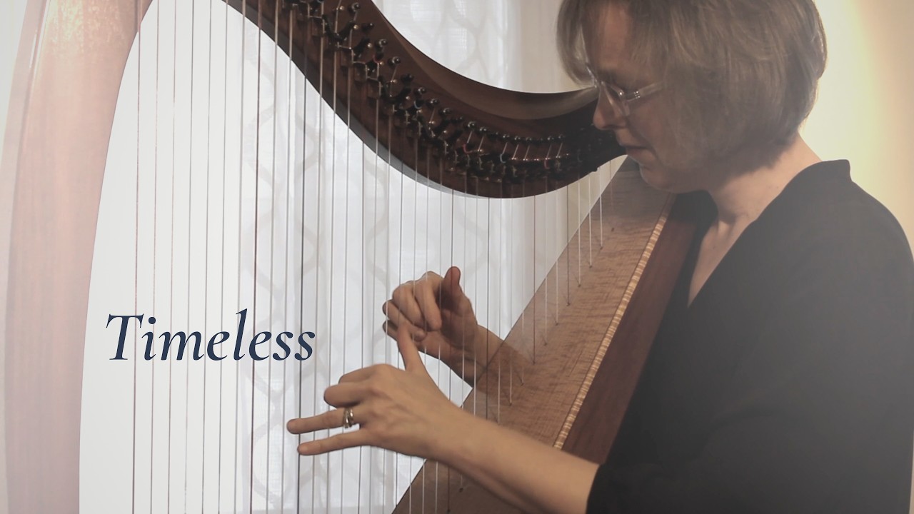 Timeless, mystical Phrygian mode harp solo