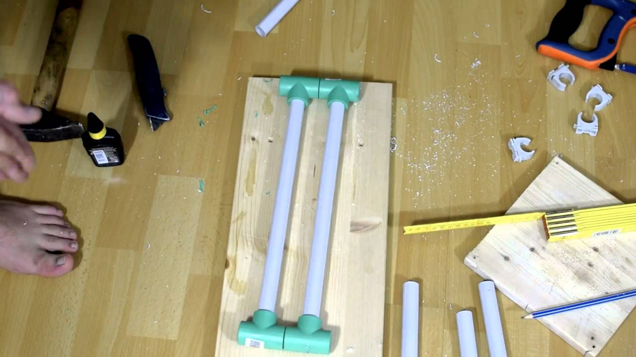 How make Drone Frame mit PVC rohr in 45min - Part 1