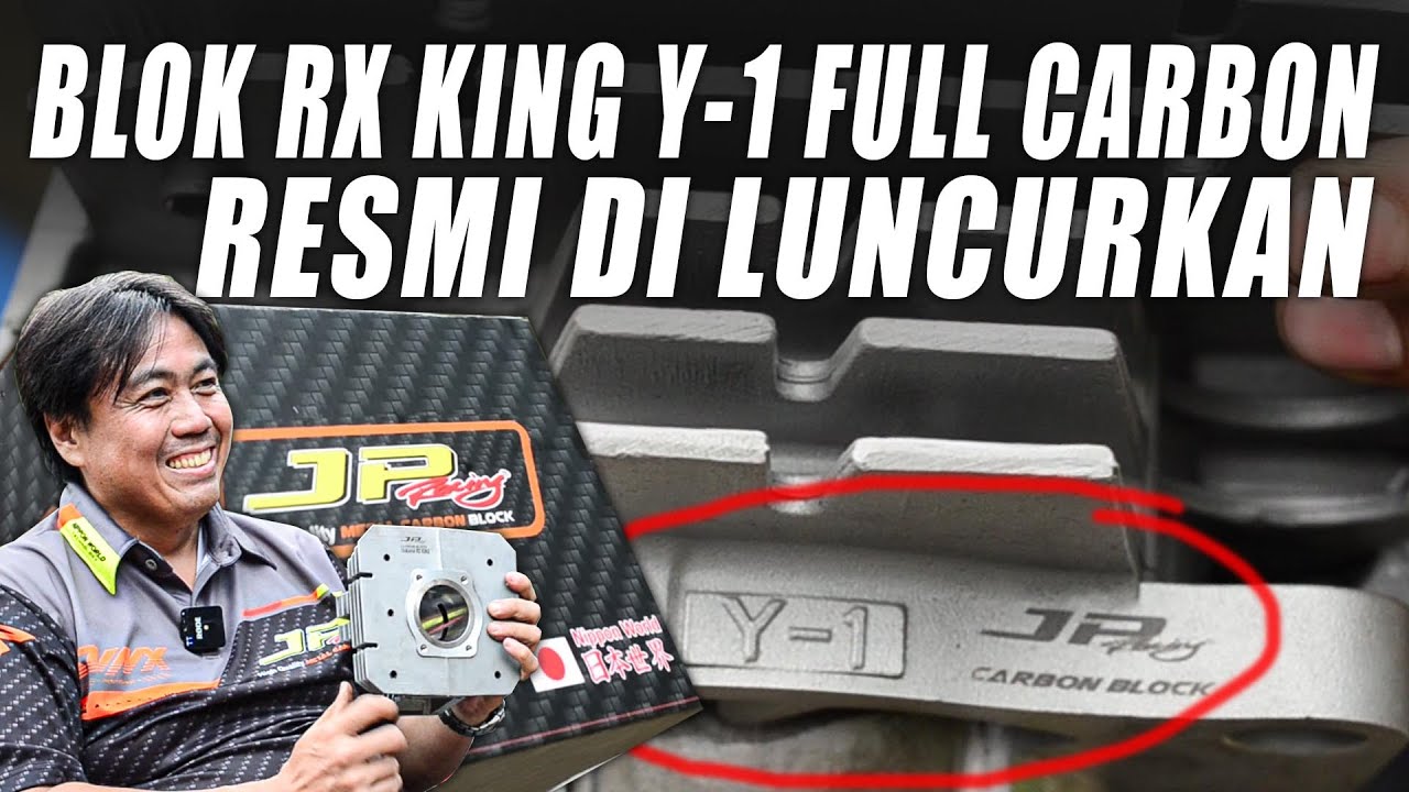 BLOK RX KING  CARBON Y-1 RESMI MELUNCUR, GAK PAKE RIBET | #JPRACINGCARBONLINNER #JPRACING