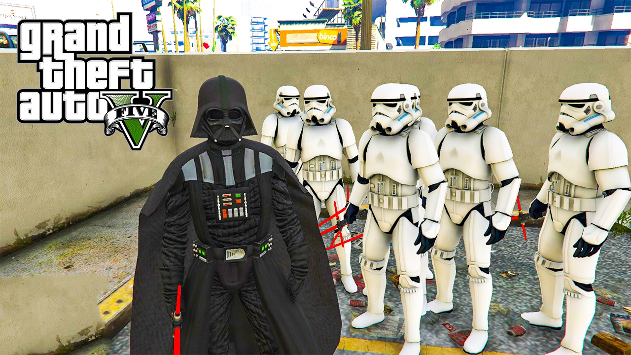 VADER VS POLICIJA  - GTA V