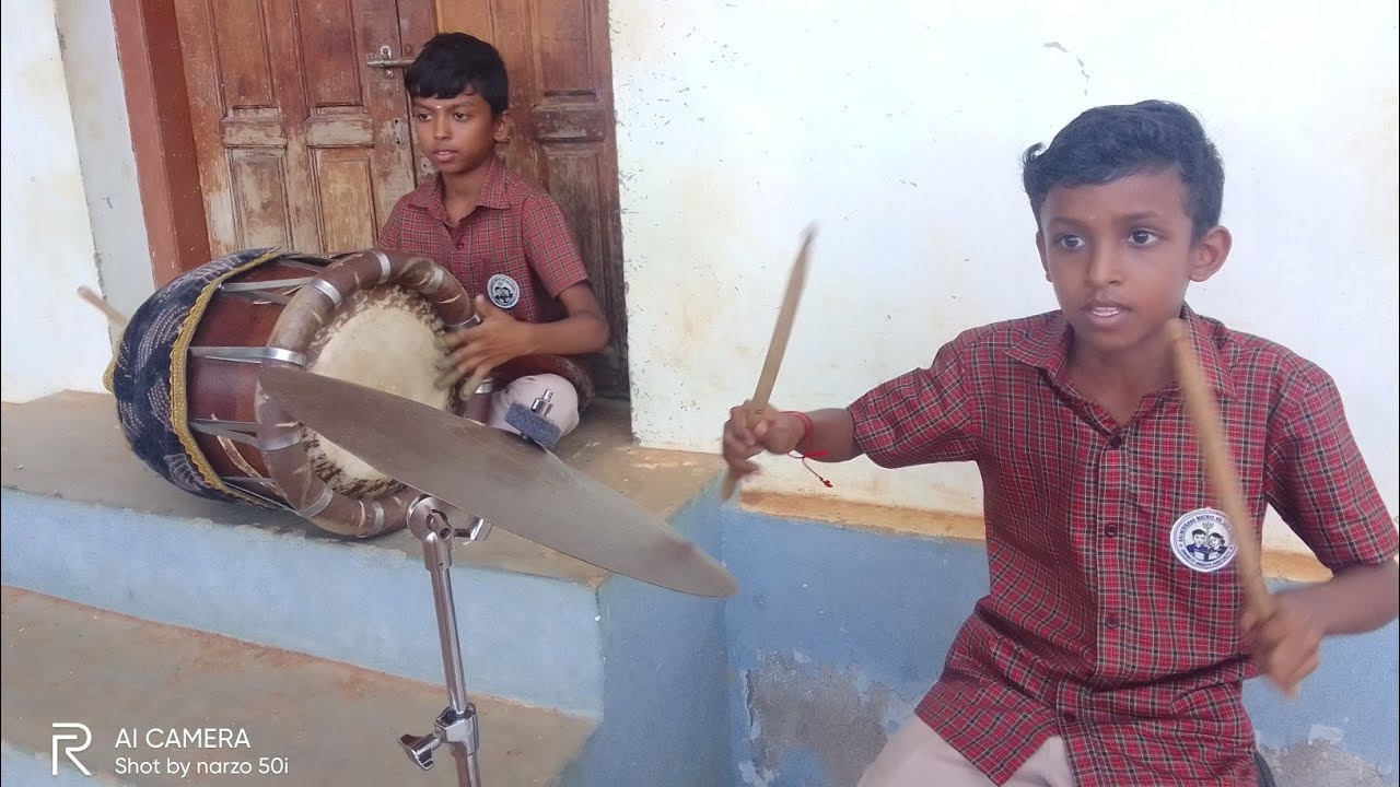 Percussion duet #drums #music #percussion #thavil #thavil #ghatam