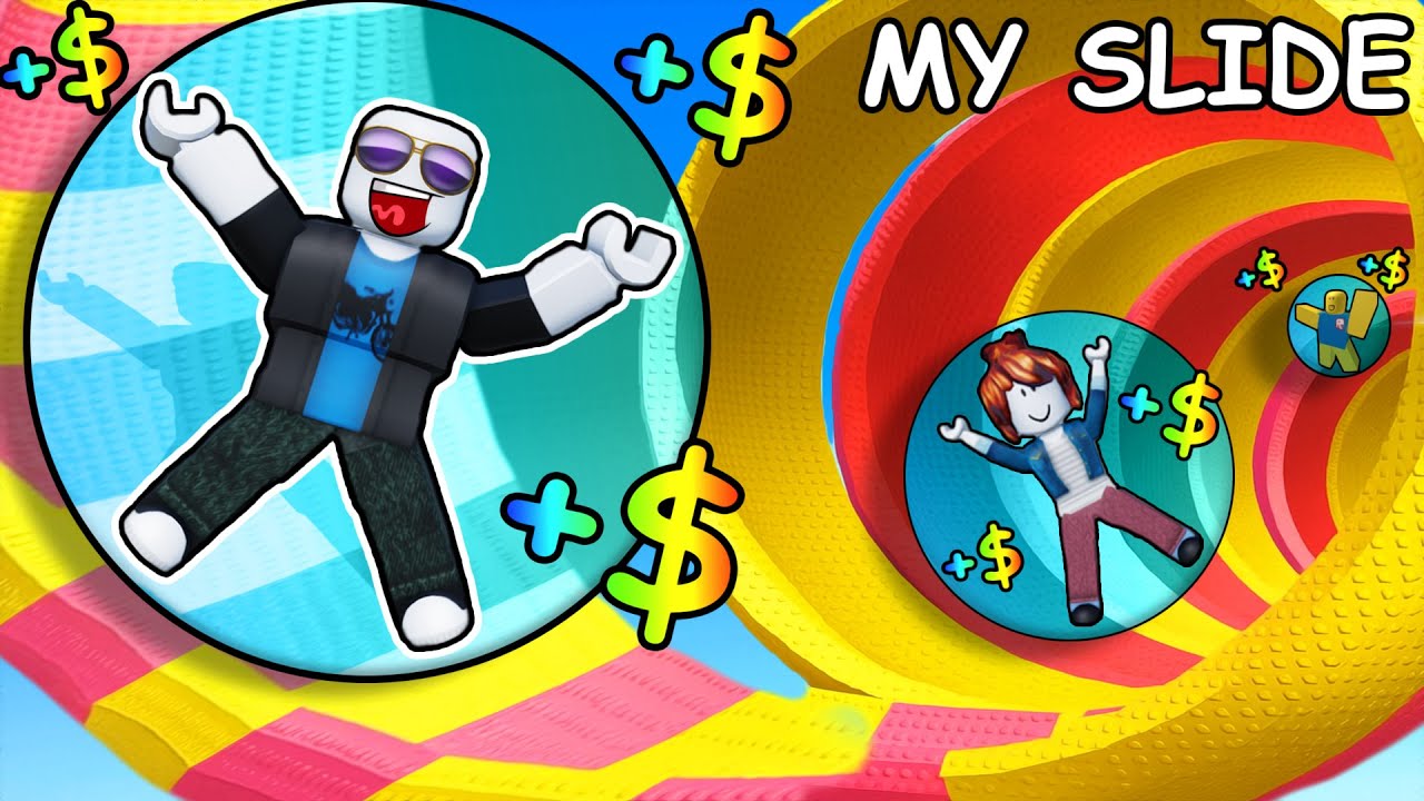 making MILLIONS by creating THE BEST Marble Slide in Roblox...