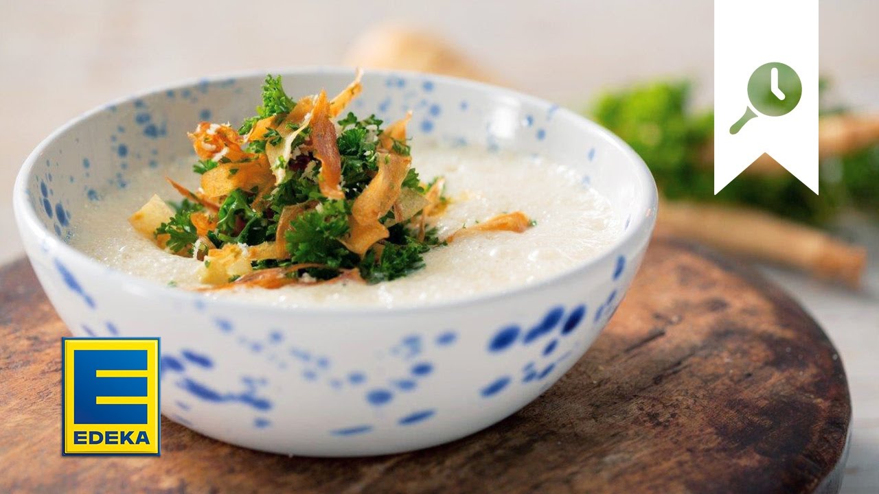 Pastinakensuppe Rezept I Mit Meerrettich-Topping I EDEKA