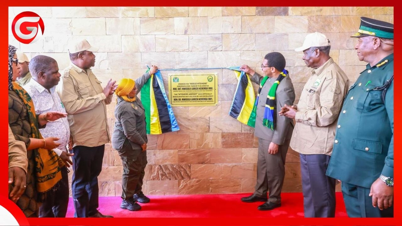 WAZIRI MKUU MWIGULU AZINDUA UWANJA WA NDEGE MTEMERE - AFUNGUKA...