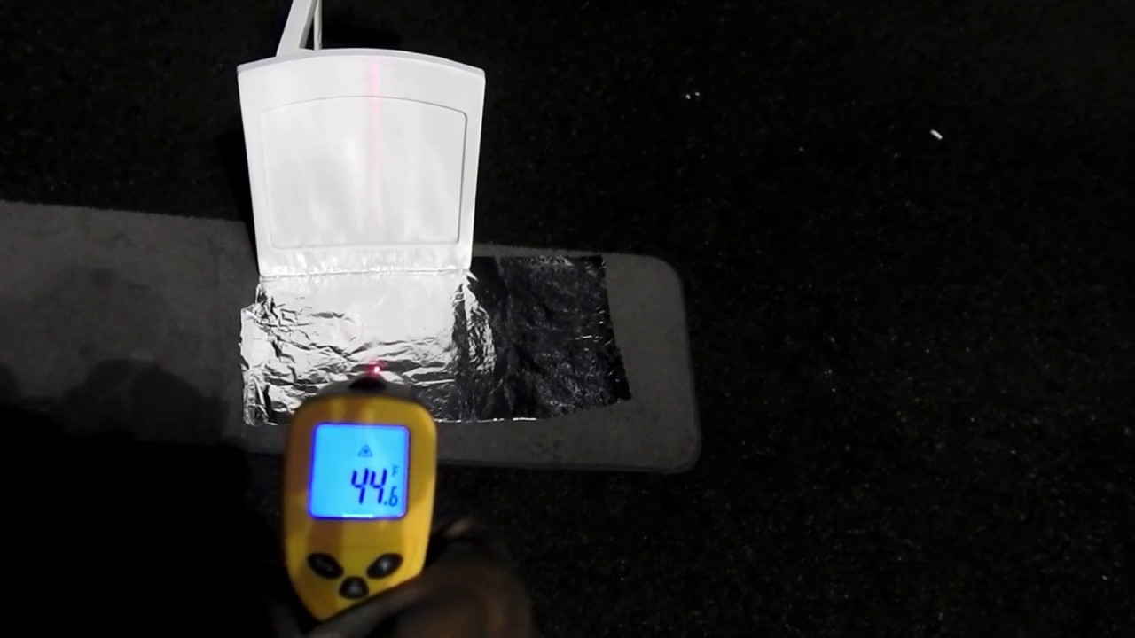 Moon Light Temperature Experiment